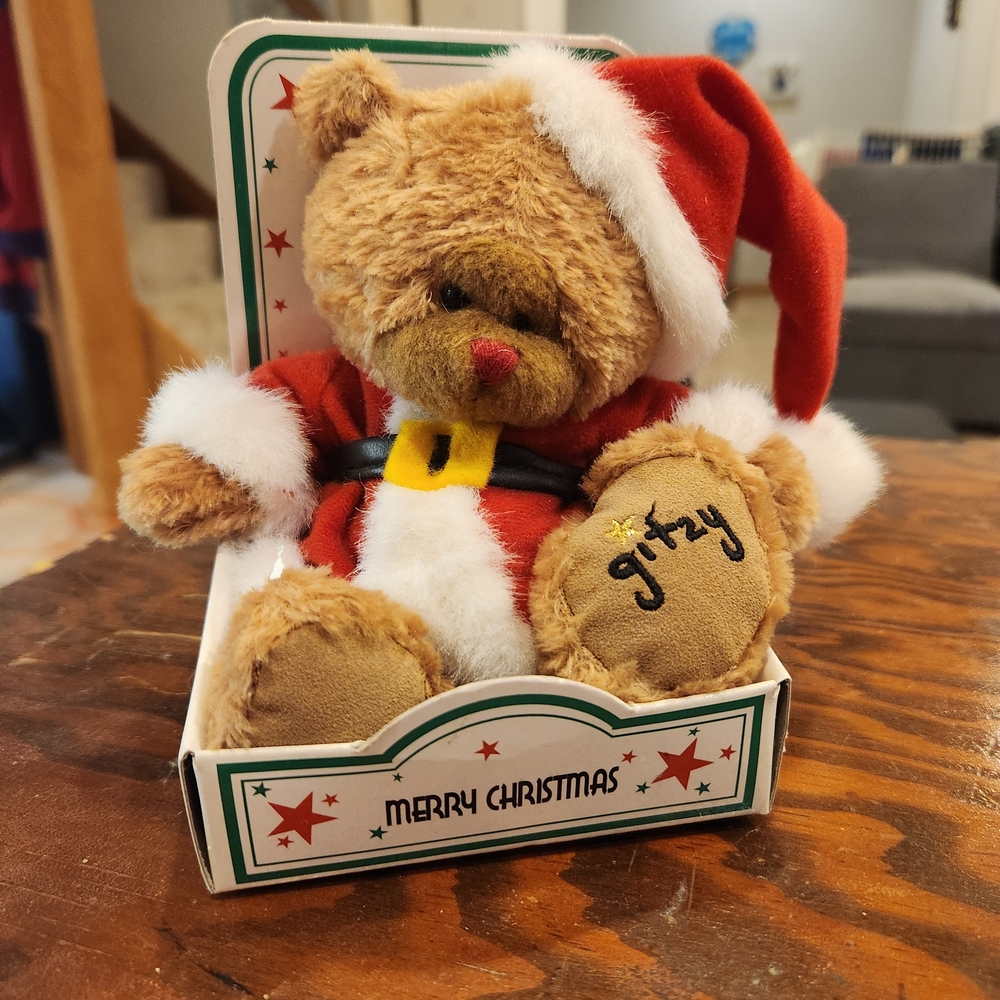 Gitzy Christmas Bear